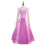 Tangled Rapunzel Cosplay Costume Women Princess Dress Outfits Halloween Carnival Party Disguise Suit