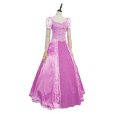 Tangled Rapunzel Cosplay Costume Women Princess Dress Outfits Halloween Carnival Party Disguise Suit