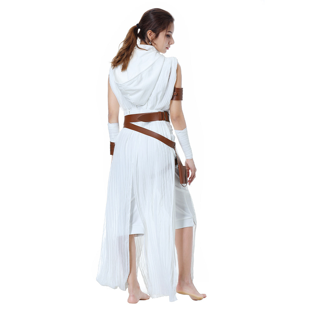 The Rise of Skywalker Rey Outfits Cosplay Costume Halloween Carnival Suit