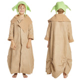 The Mandalorian Halloween Carnival Suit Baby Yoda Cosplay Costume Robe Hat Outfit