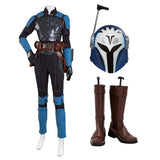 The Mando S2 Bo-Katan Kryze Cosplay Costume Jumpsuit Outfits Halloween Carnival Suit