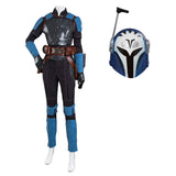 The Mando S2 Bo-Katan Kryze Cosplay Costume Jumpsuit Outfits Halloween Carnival Suit