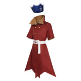 Dr Stone Ryusui Nanami Red Outfit Cosplay Costume Halloween Carnival Party Suit