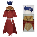 Dr Stone Ryusui Nanami Red Outfit Cosplay Costume Halloween Carnival Party Suit