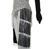 Moulin Rouge Satine Women Sliver Dress Cosplay Costume Halloween Carnival Party Suit