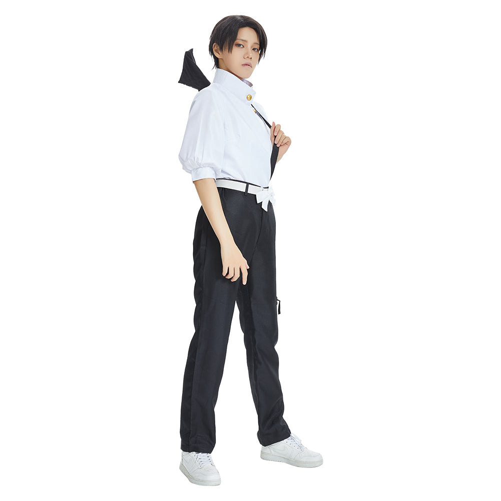 Anime Jujutsu Kaisen Halloween Carnival Suit Yuuta Okkotsu Cosplay Costume Top Pants Outfits