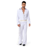 Elvis  2022 Elvis Aron Presley Cosplay Costume Outfits Halloween Carnival Suit