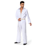 Elvis  2022 Elvis Aron Presley Cosplay Costume Outfits Halloween Carnival Suit