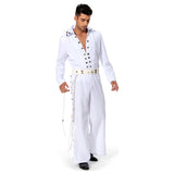 Elvis  2022 Elvis Aron Presley Cosplay Costume Outfits Halloween Carnival Suit