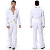 Elvis  2022 Elvis Aron Presley Cosplay Costume Outfits Halloween Carnival Suit