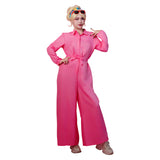 Barbie Pink Jumpsuit Cosplay Costume Halloween Carnival Suit