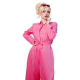 Barbie Pink Jumpsuit Cosplay Costume Halloween Carnival Suit