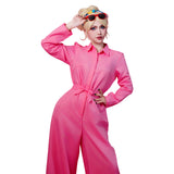 Barbie Pink Jumpsuit Cosplay Costume Halloween Carnival Suit