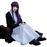 Sousou No Frieren Anime Fern White Dress Cosplay Costume Outfits Halloween Carnival Suit