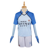 Blue Lock New Hero Battle MANSHINE CITY Team Uniform Unisex Cosplay Costume Outfits