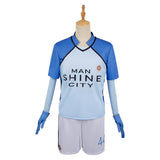 Blue Lock New Hero Battle MANSHINE CITY Team Uniform Unisex Cosplay Costume Outfits