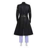 Alien Stage Ivan Black Coat Outfit Cosplay Costume Halloween Carnival Party Suit
