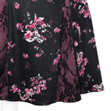 Obsession Nikki Women Black Printed Dress Cosplay Costume Halloween Carnival Party Suit