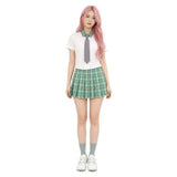 Alien Stage MIZi Women Green School Uniform Cosplay Costume Halloween Carnival Party Suit