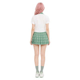 Alien Stage MIZi Women Green School Uniform Cosplay Costume Halloween Carnival Party Suit