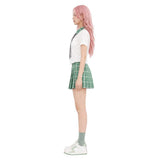 Alien Stage MIZi Women Green School Uniform Cosplay Costume Halloween Carnival Party Suit