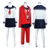 Gin Tama Schoolgirl Kagura Cosplay Costume For Adult Female Halloween Carnival Party Suit