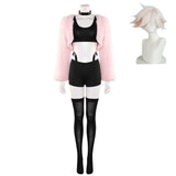 Hazbin Hotel Angel Dust Pink Cosplay Costume For Adult Female Halloween Carnival Party Suit