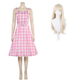 Barbie 2023 Margot Robbie Cosplay Costume Dresses Halloween Carnival Party Suit
