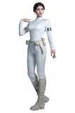 [Ready To Ship] Padme Naberrie Amidala White Cosplay Costume Cloak Outfits Halloween Carnival Suit