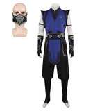 Mortal Kombat Sub-Zero Cosplay Costume Outfits Halloween Carnival Suit