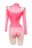 Invincible ATOM EVE Cosplay Pink Jumpsuit Costume For Adult Female Halloween Carnival Suit