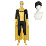 Invincible Costume Mark Grayson Cosplay Yellow Jumpsuit For Adult Man Halloween Carnival Suit