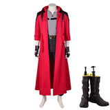 Devil May Cry Costume Dante Cosplay Red Coat Suit For Adult Man Halloween Carnival Suit