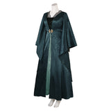 House of the Dragon Helaena Targaryen Dark Green Dress Cosplay Costume Outfits