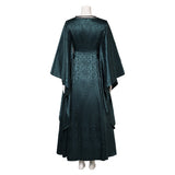 House of the Dragon Helaena Targaryen Dark Green Dress Cosplay Costume Outfits