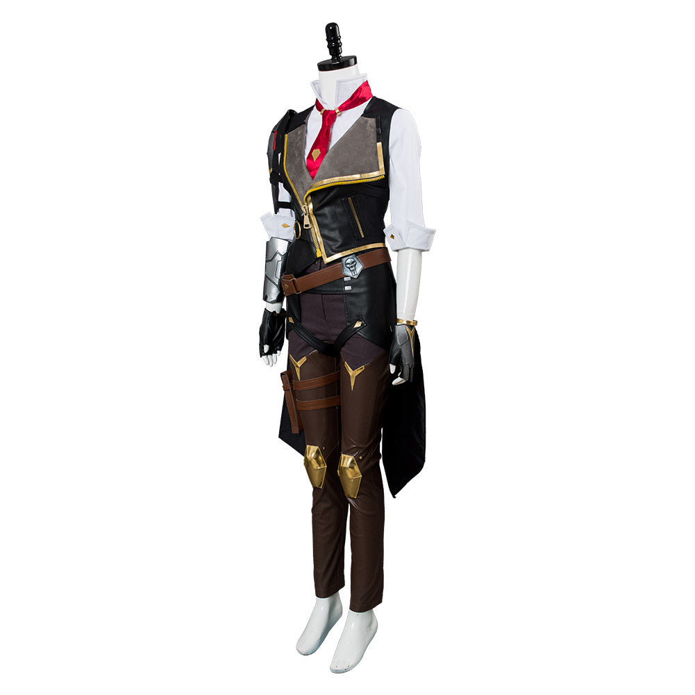 Overwatch Ashe Elizabeth Caledonia Outfit Cosplay Costume