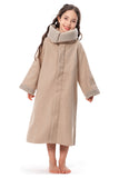 The Mandalorian Baby Yoda Kids Children Fleece Lined Coat  Cosplay Costume Halloween Carnival Party Suit
