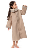 The Mandalorian Baby Yoda Kids Children Fleece Lined Coat  Cosplay Costume Halloween Carnival Party Suit