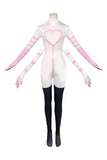 Hazbin Hotel Angel Dust Pink Cosplay Costume For Adult Female Halloween Carnival Party Suit