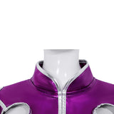 Teen Titans Starfire Women Purple Outfit Cosplay Costume Halloween Carnival Party Suit