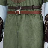 The Lord of the Rings Legolas Cosplay Green Costume Halloween Carnival Party