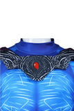 Masters of the Universe Skeletor Blue Jumpsuit Cosplay Costume Halloween Carnival Party Suit