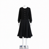 Possession Margaret Qualley Anna Helen Women Black Dress Cosplay Costume Halloween Carnival Party Suit
