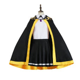 Wand and Sword The Wizard Knight Tale Lihanna Owenzaus Black Outfit Cosplay Costume Halloween Carnival Party Suit