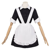 The Rocky Horror Show Magenta Maid Women Maid Uniform Outfits Cosplay Costume Halloween Carnival Party Suit
