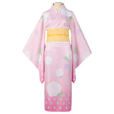 Oshi no Ko Hoshino Ai Kimono Cosplay Costume Fancy Outfit Halloween Carnival Suit