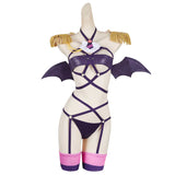 2.5 Dimensional Seduction﻿ Mikari Tachibana Purple Sexy Devil Lingerie Anime Cosplay Costume Outfits