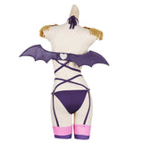 2.5 Dimensional Seduction﻿ Mikari Tachibana Purple Sexy Devil Lingerie Anime Cosplay Costume Outfits