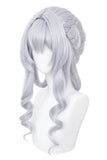 Genshin Impact The Tsaritsa Women Blue Dress Cosplay Costume Halloween Carnival Party Suit