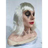 Joker 2 Ugly Harley Quinn Cosplay Latex Mask Halloween Masquerade Accessories Cosplay Props